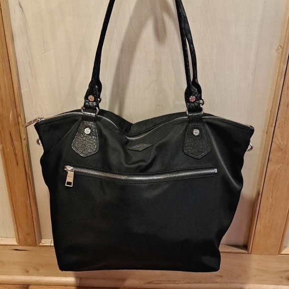 MZ Wallace nylon and leather tote - Picture 1 of 11